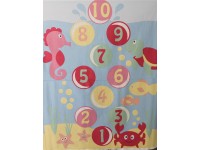 Under the Sea Panel Starfish Turtle with Numbers
